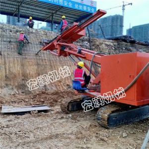 生產(chǎn)多功能液壓錨固鉆機，山體護坡鉆孔機