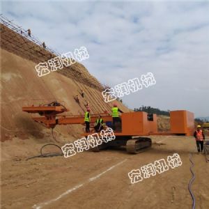 山體護(hù)坡鉆孔機(jī)，全液壓錨固鉆機(jī)現(xiàn)貨出售
