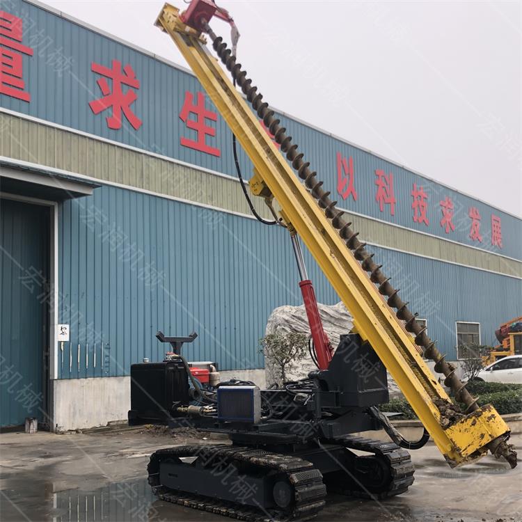 直銷光伏履帶鉆孔機(jī)，螺旋光伏鉆孔機(jī)