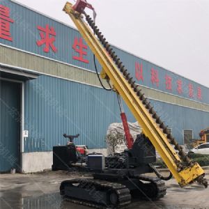 直銷光伏履帶鉆孔機(jī)，螺旋光伏鉆孔機(jī)